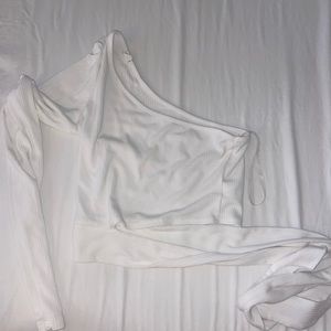 Garage One Shoulder long sleeve